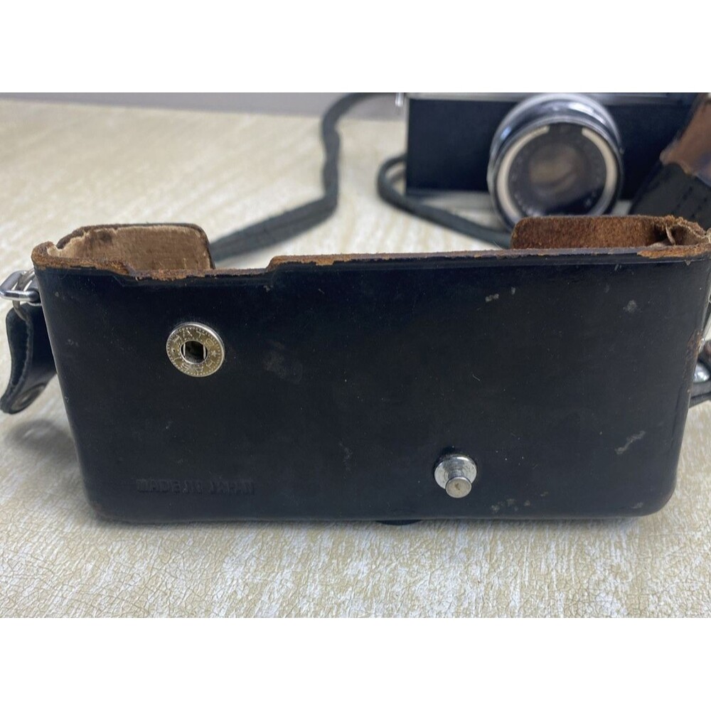 Minolta Hi-Matic 7s Camera w/Milnolta Leather Case & Seiko Lens - UNTESTED AS/IS - Picture 10 of 16